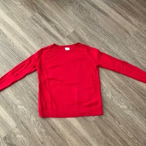 A New Day Red Light Crew-Neck Sweater - Women’s Size Small